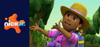 Psi patrol S5E4 - Pieski w ciemnościach ratują Skye / Pieski łapią bryłę złota