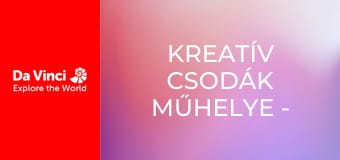 Kreatív csodák műhelye - Földrengésteszt Kreatív csodák műhelye - Földrengésteszt