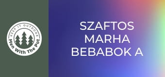 Szaftos marha bebabok a szabadban készítve