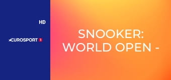 Snooker: World Open - Döntő