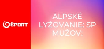 Alpské lyžovanie: SP mužov: Kranjska Gora