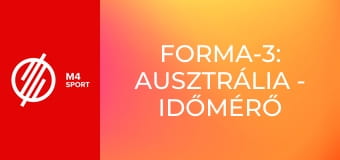 Forma-3: Ausztrália - Időmérő