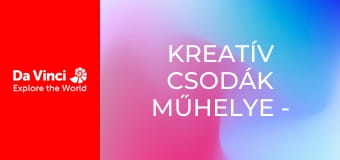Kreatív csodák műhelye - Átcsúszópálya Kreatív csodák műhelye - Átcsúszópálya