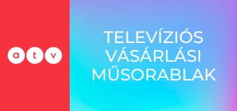 Televíziós vásárlási műsorablak