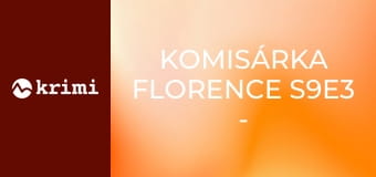 Komisárka Florence S9E3 - Dokonalý muž