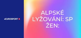 Alpské lyžování: SP žen: Soldeu