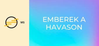 Emberek a havason