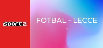 Fotbal - Lecce - Cremonese