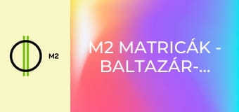 M2 matricák - Baltazár-bazár - Öt nagy hazai patás