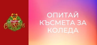 Опитай късмета за Коледа