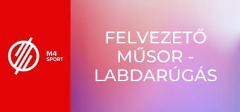 Felvezető műsor - Labdarúgás