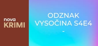 Odznak Vysočina S4E4 - Obchodnice