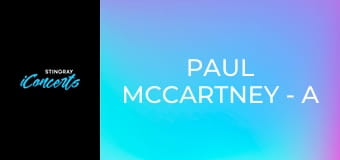 Paul McCartney - A MusiCaresTribute