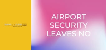 Airport Security Leaves No Cock Unsucked