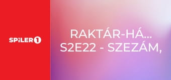 Raktár-háborúk S2E22 - Szezám, tárulj!