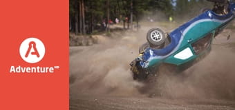 Szaleńcy za kółkiem E4 - Na jednym kole