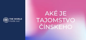 Aké je tajomstvo čínskeho zdravia? Čína.