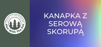 Kanapka z serową skorupą i tradycyjnym chimichuri Kanapka z serową skorupą i tradycyjnym chimichuri