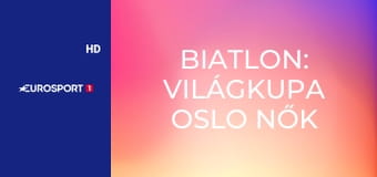 Biatlon: Világkupa Oslo nők - Sprint
