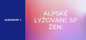 Alpské lyžování: SP žen: Söldenu