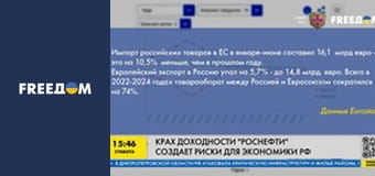 ЗМІ: "Роснефть" визнала, що її прибуток обвалився після санкцій США.