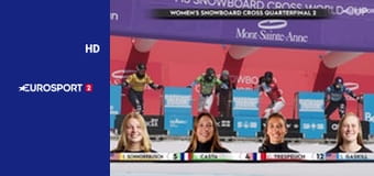 Snowboard: Világkupa Mont-Sainte-Anne férfi és női verseny - Cross