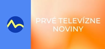 Prvé Televízne noviny