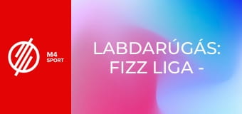 Labdarúgás: Fizz Liga - Kolorcity Kazincbarcika SC – ETO FC mérkőzés