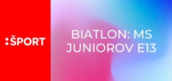 Biatlon: MS juniorov E13