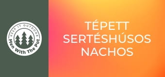 Tépett sertéshúsos nachos Tépett sertéshúsos nachos