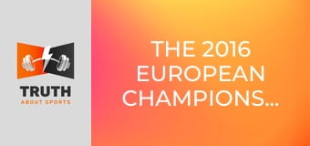 The 2016 European Championships
