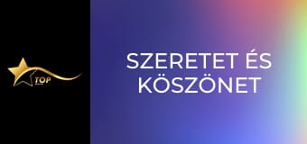 Szeretet és köszönet