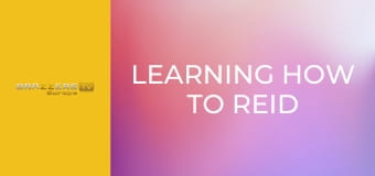 Learning How To Reid