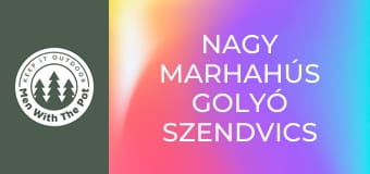 Nagy marhahús golyó szendvics