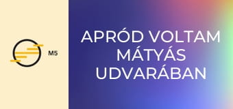 Apród voltam Mátyás udvarában