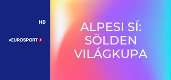 Alpesi sí: Sölden Világkupa Nők - Óriás-műlesiklás