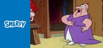 Złote loki Smerfetki / Smerfopotwory