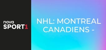 NHL: Montreal Canadiens - Toronto Maple Leafs
