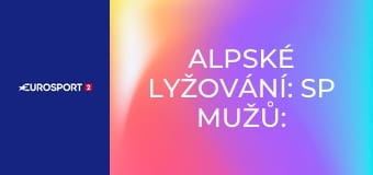 Alpské lyžování: SP mužů: Courchevel