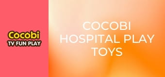 Cocobi Hospital Play Toys 1 Cocobi Hospital Play Toys 1