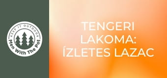 Tengeri lakoma: ízletes lazac és garnélarák Tengeri lakoma: ízletes lazac és garnélarák