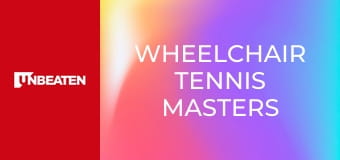 Wheelchair Tennis Masters