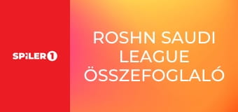 Roshn Saudi League összefoglaló 2025/2026 S2025E9 - 9. forduló
