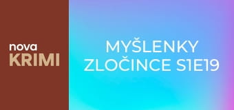 Myšlenky zločince S1E19