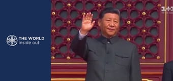 Beijing Parade, the Great Wall, and Peking duck. China.