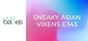 Sneaky Asian Vixens E343