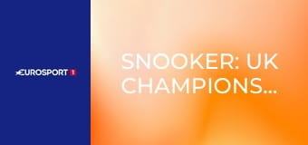 Snooker: UK Championships