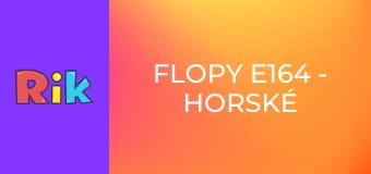 Flopy E164 - Horské dráhy a veľa vody