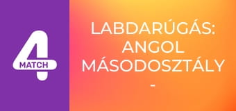 Labdarúgás: Angol másodosztály - Sky Bet Championship - Stoke City – Ipswich Town