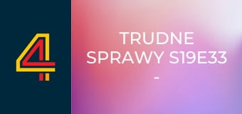 Trudne sprawy S19E33 - Elwira ma wrażenie, że jest prześladowana przez sąsiada, któremu niechcący zjechała drogę